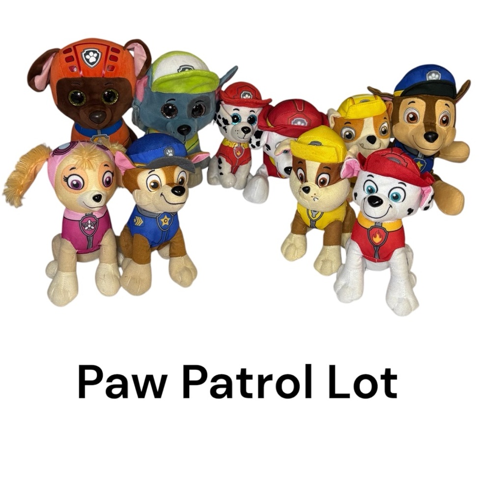 Paw Patrol Stuffed Animal Lot